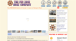 Desktop Screenshot of funzoneboats.com